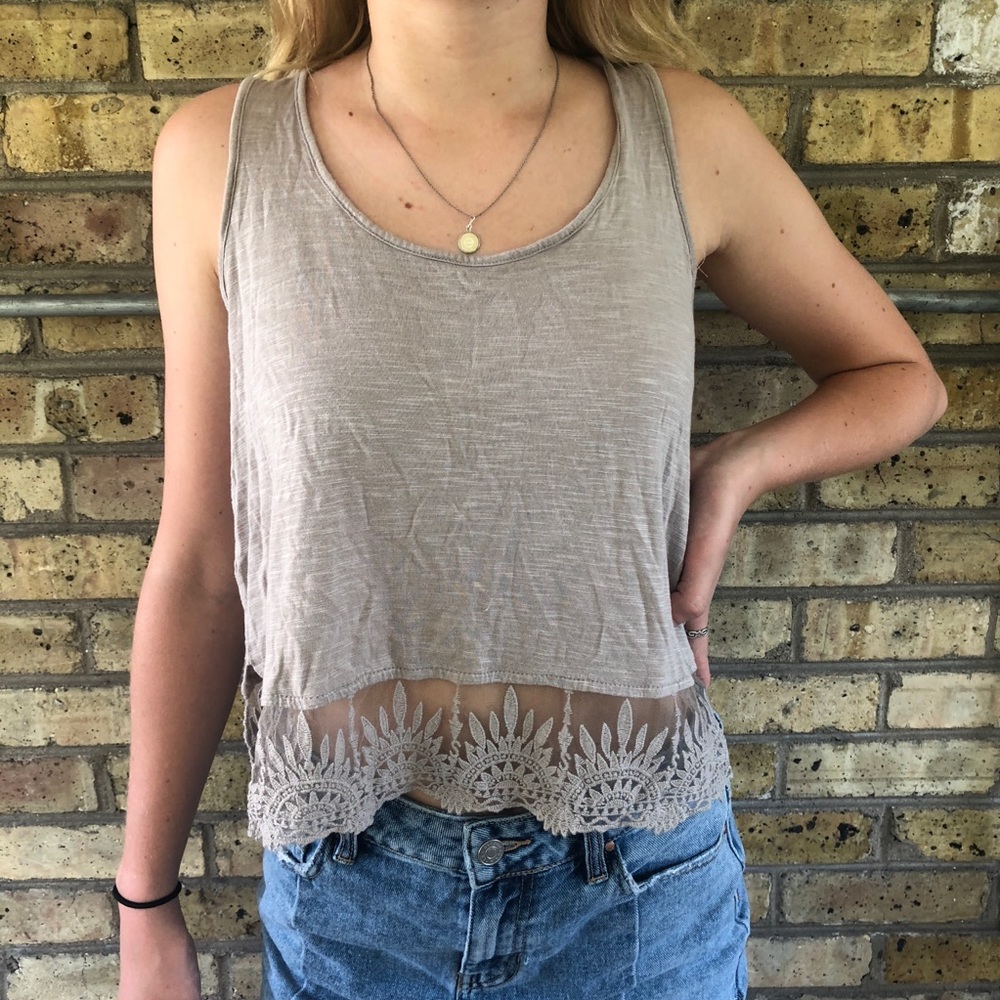 Forever 21 top with lace detailing!